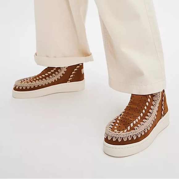 NEW $290 Mou Summer Eskimo Sneaker 37 US 6 - Picture 6 of 7